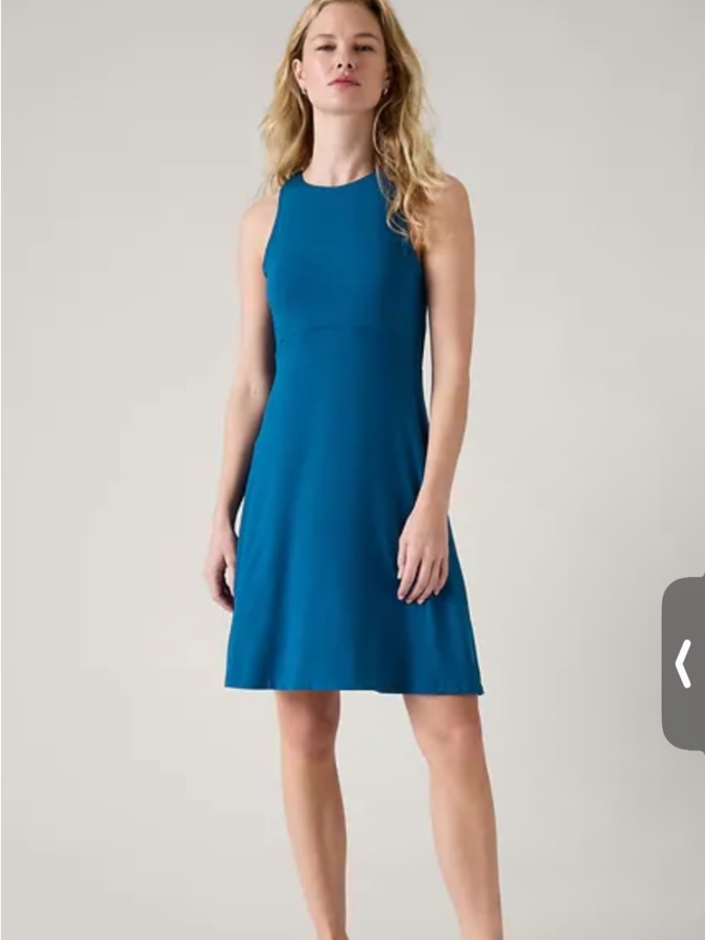 Athleta Santorini Thera Dress in Santorini Blue